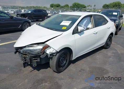 2018 Toyota Corolla из США, поврежденный, VIN 5YFEURHE9JE748464